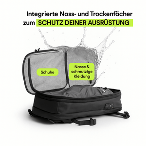 AirTraveler – Vakuum Rucksack Handgepäck 55x40x20 cm