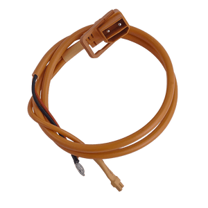 E-Chopper Akku Stromkabel – Anschlusskabel für Rockbike Akku auf weißem Hintergrund