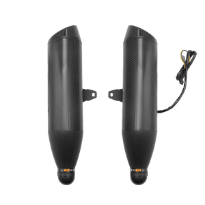 E-Chopper Bluetooth Lautsprecher im Auspuff-Design – Frontalansicht