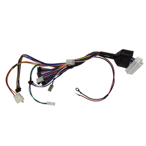 Kabelbaum für Steuergerät im E-Chopper – Einbauansicht beim Rockbike