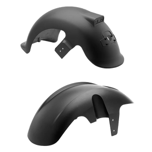 E-Chopper Kotflügel-Set in Schwarz – klassisch & zeitlos