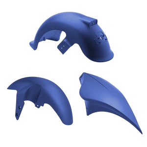 E-Chopper Kotflügel & Tank Set in Blau – cooler Style für dein E-Chopper